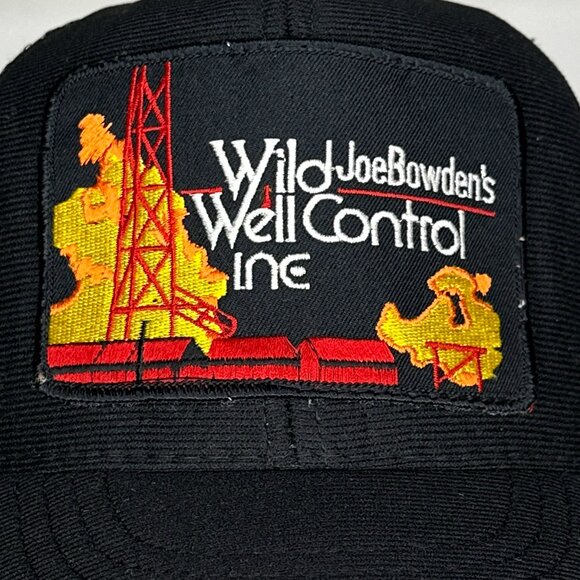 VTG Joe Bowden's Wild Well Control Snapback P Brand Hat - Picture 2 of 13